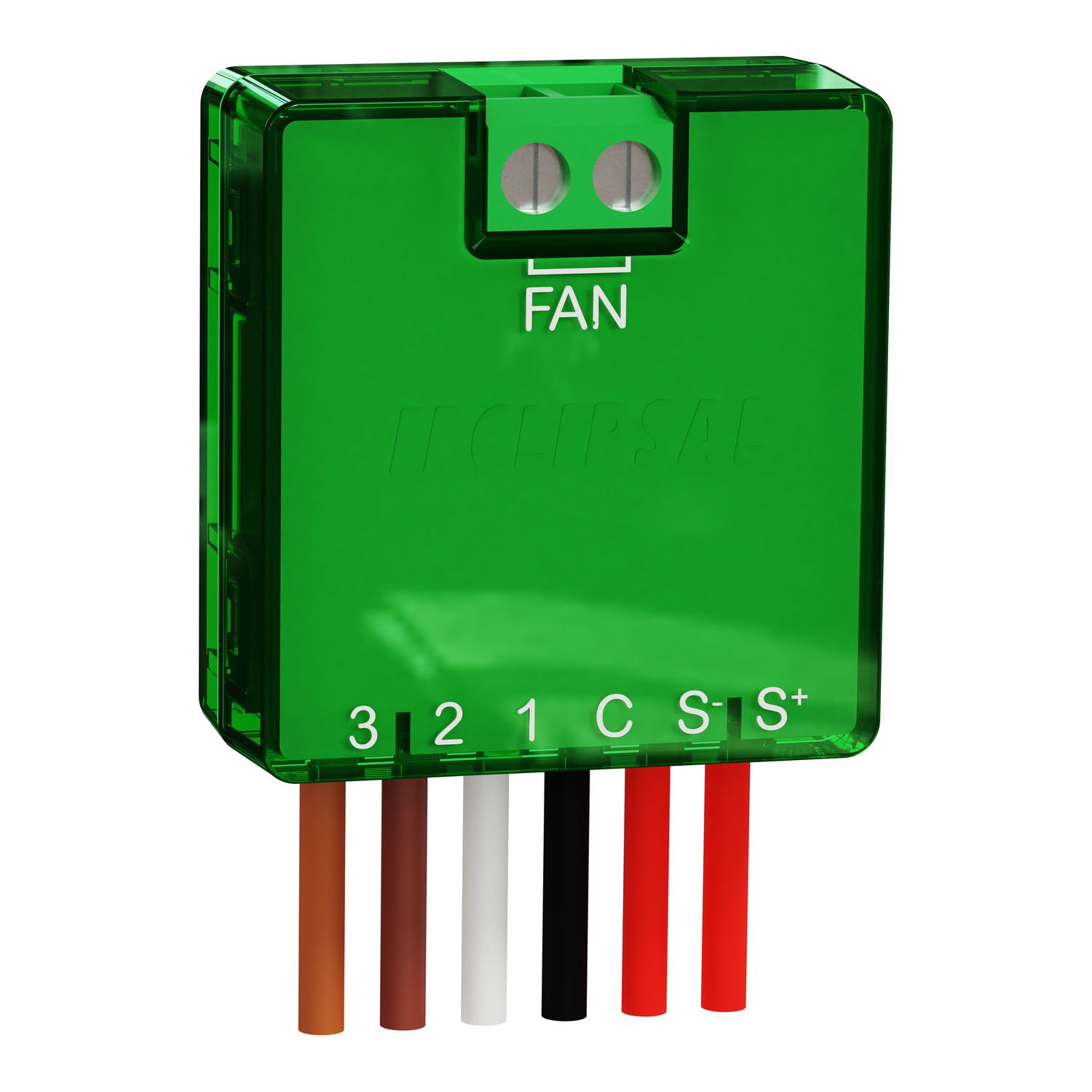 Picture of Circuit board, Airflow, Clipsal, for sweep fan, Wall Control, translucent green