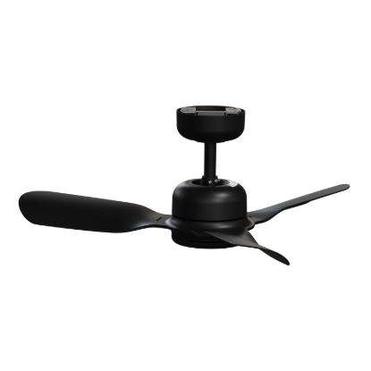 Picture of Fan, Airflow, Clipsal, 3 plastic blades, Hangsure mount, 900mm,  black