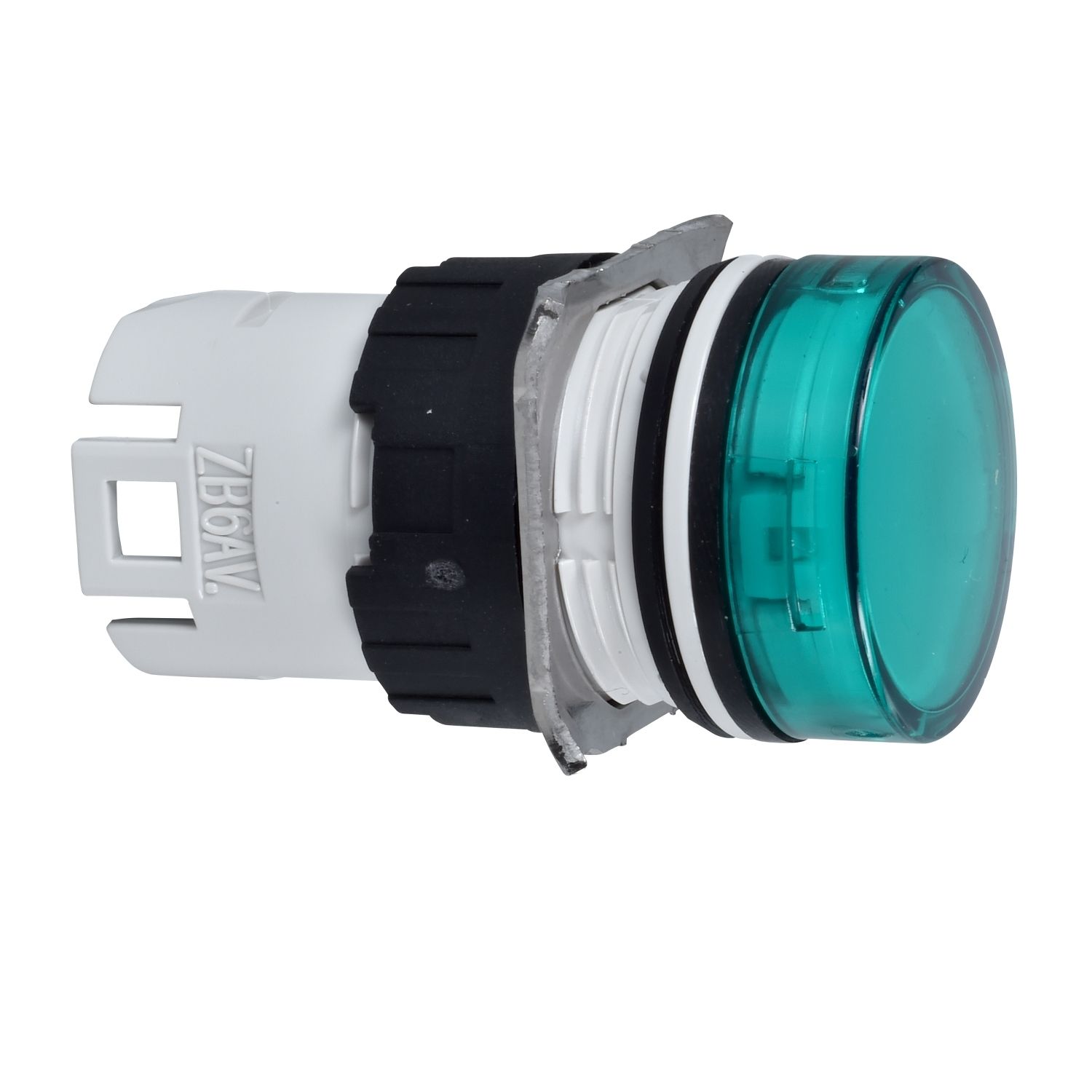 Picture of Head for pilot light, Harmony XB6, green, 16mm, integral LED