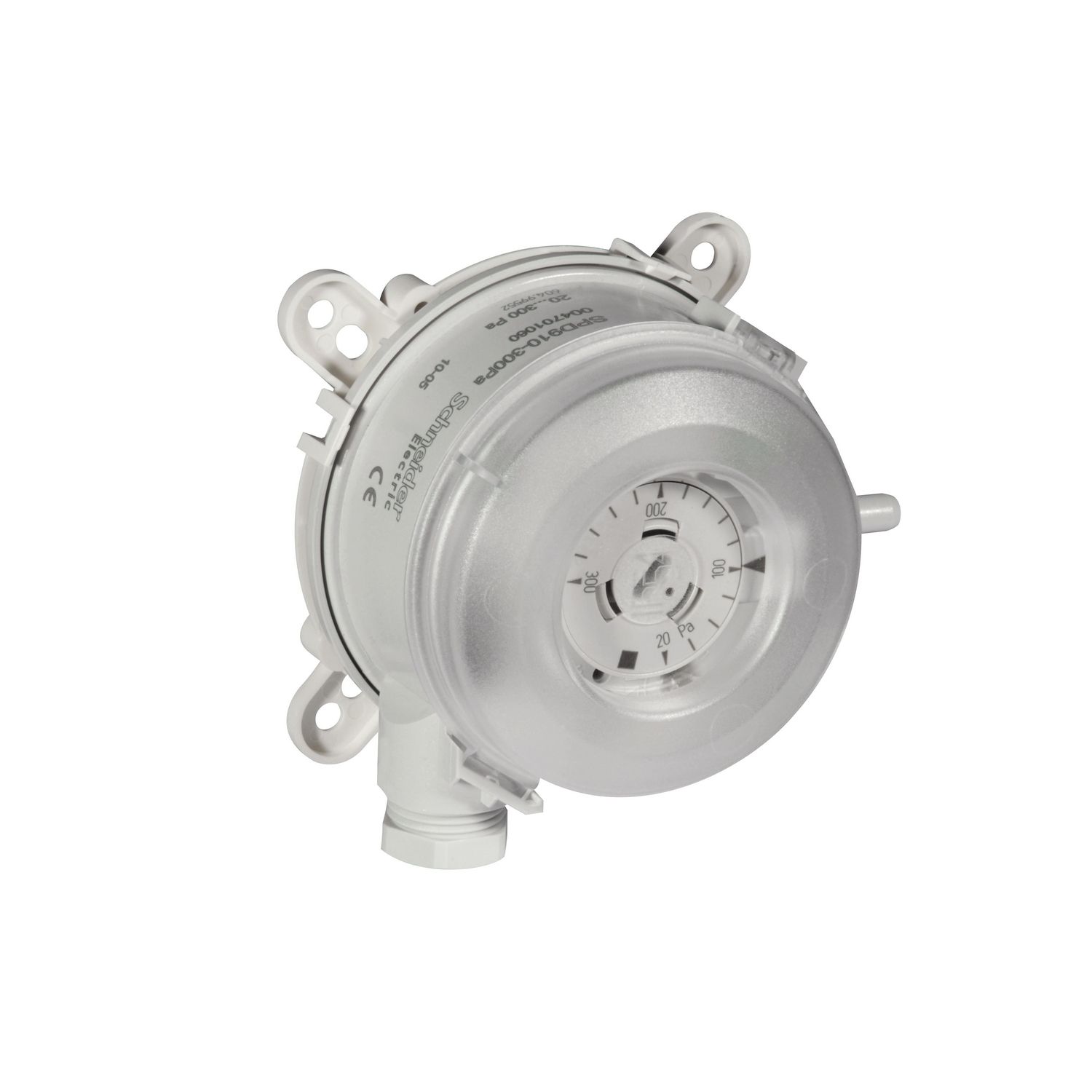 Picture of Differential Air Pressure Trans: For the monitoring of air ducts, filters and fans, SPD310-100/300/500/1000Pa