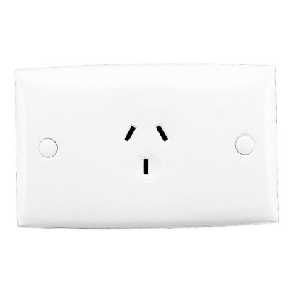 Picture of Automatic Single Socket Outlet, Standard Series, 250VAC, 10A, 1 Pole
