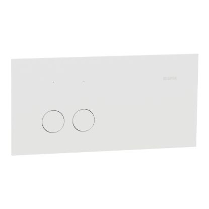 Picture of Flush Switch, Clipsal Solis, Horizontal Mount, 2 Gang, 230V-240V, 10AX 1-Way/2-Way