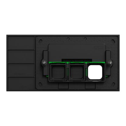 Picture of Grid Plate and Cover, Clipsal Solis, 3 Gang, Communication plate less mechs