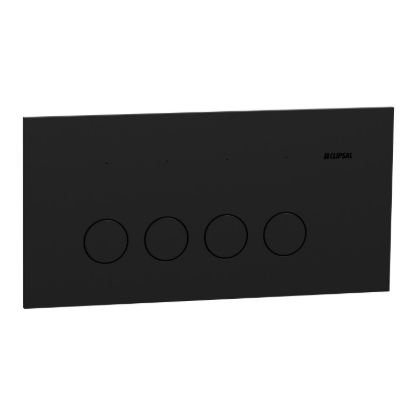 Picture of Flush Switch, Clipsal Solis, Horizontal Mount, 4 Gang, 230V-240V, 10AX 1-Way/2-Way
