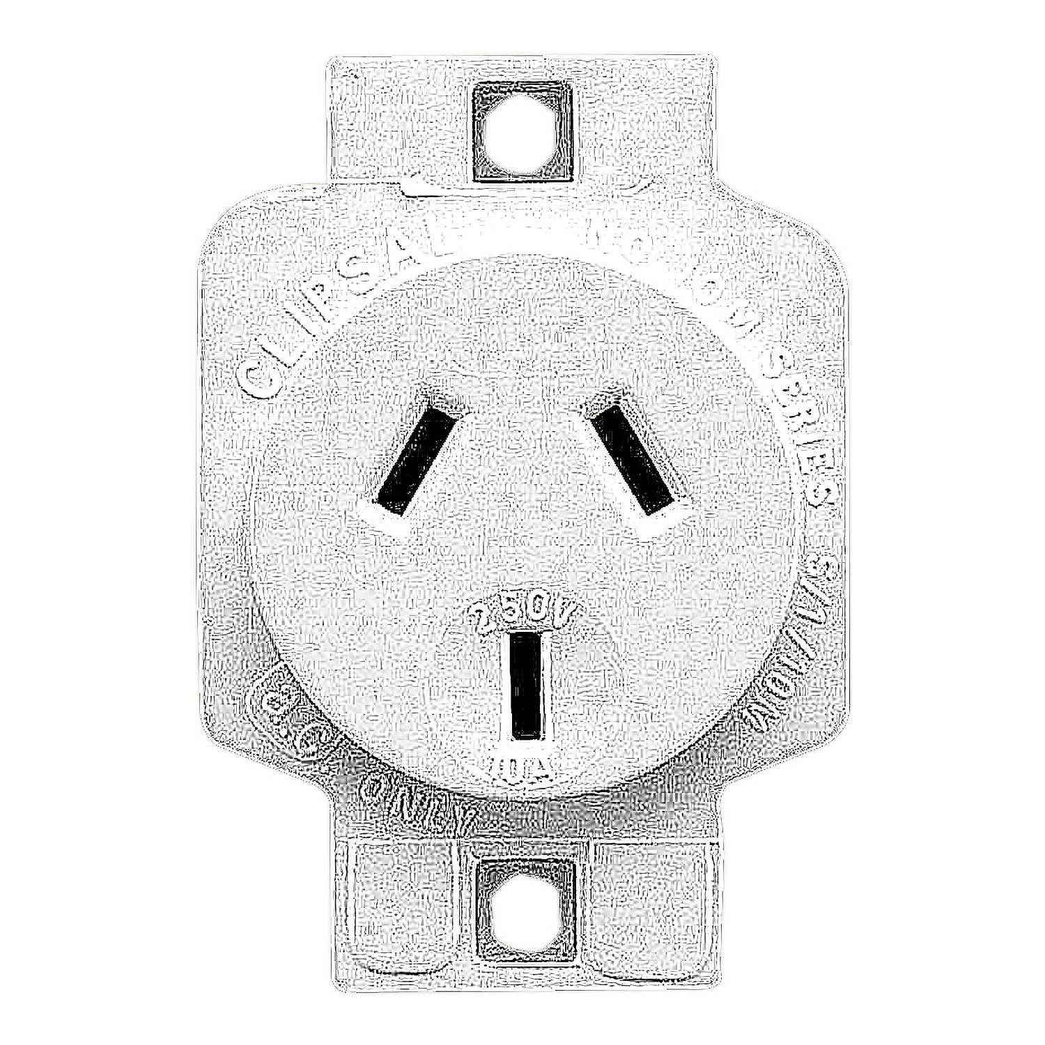 Picture of Automatic Single Switch Socket Outlet Mechanism, Standard Series, 250VAC, 10A