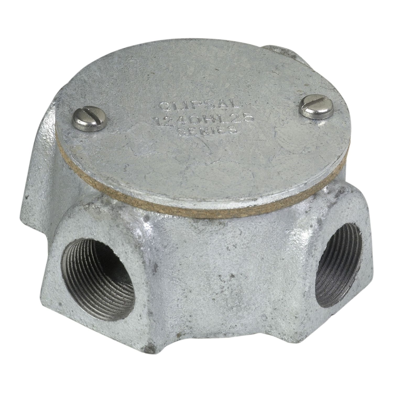 Picture of Machine Cast Fittings, Clipsal - Cable Management, Junction Boxes and Lid Kits, IP66, 25mm, 4 Way