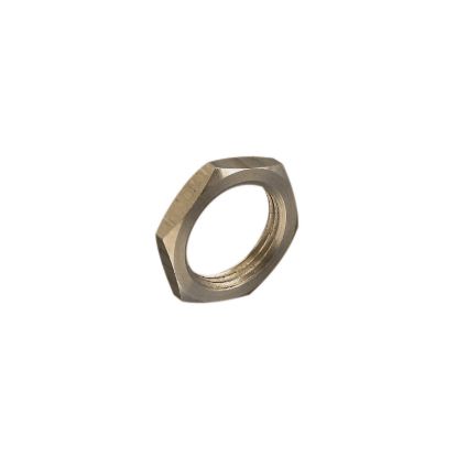Picture of Machined Brass, Clipsal - Cable Management, Steel Couplings, 20mm Brass Locknut