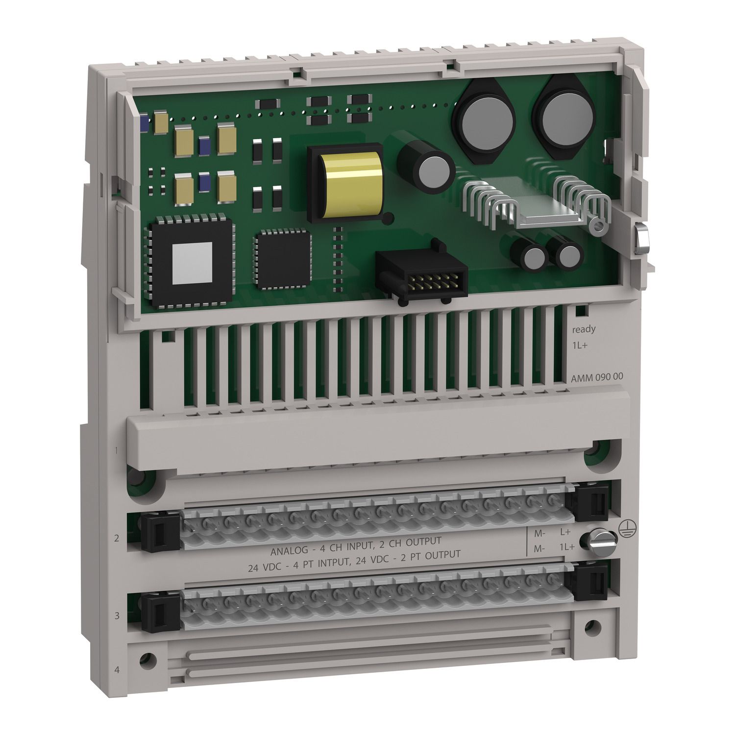Picture of distributed analog/discrete I/O Modicon Momentum