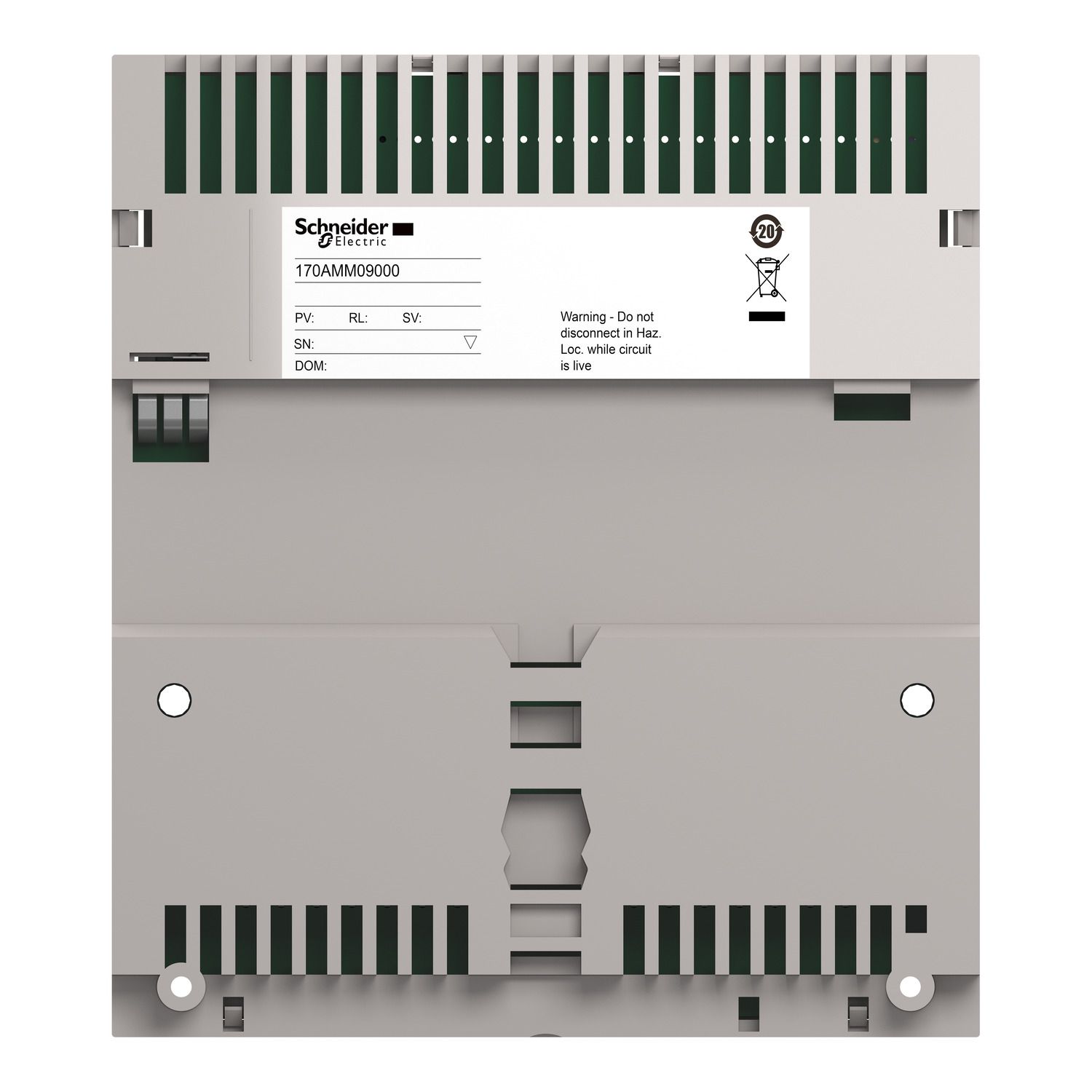 Picture of distributed analog/discrete I/O Modicon Momentum