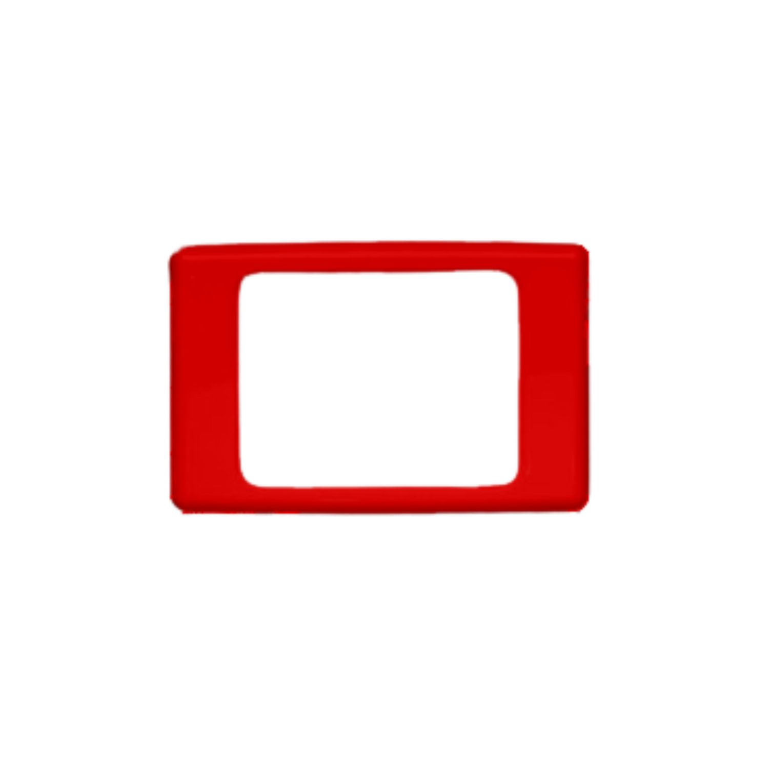 Picture of Flush Surround, 2000 Series, 1 Gang, Horizontal Mount, Curved Sided, Standard Pattern