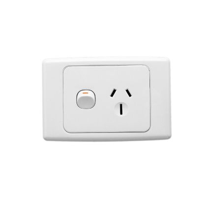 Picture of Single Switch Socket Outlet, 2000 Series, 2 Pole, 15A
