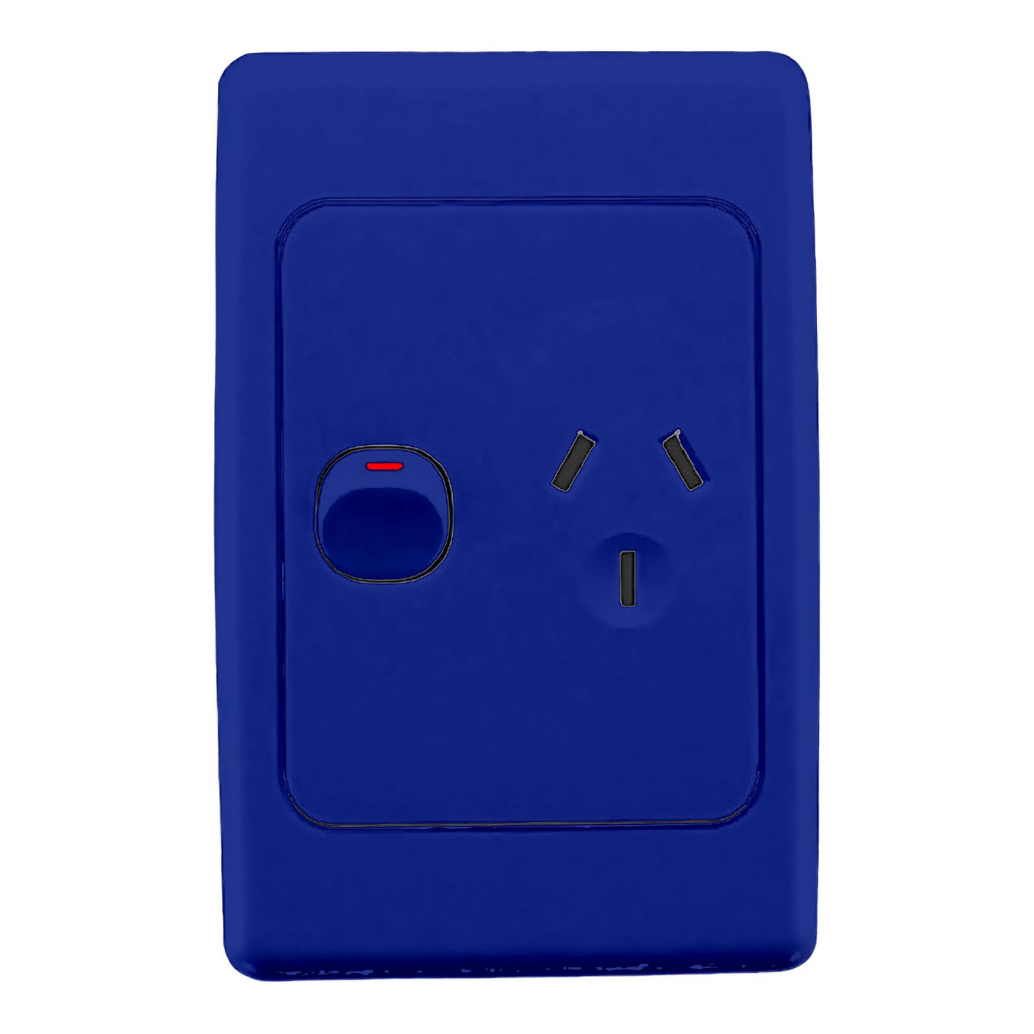 Picture of Switch Socket Outlet, 2000 Series, Single, 250V, 10A, Vertical
