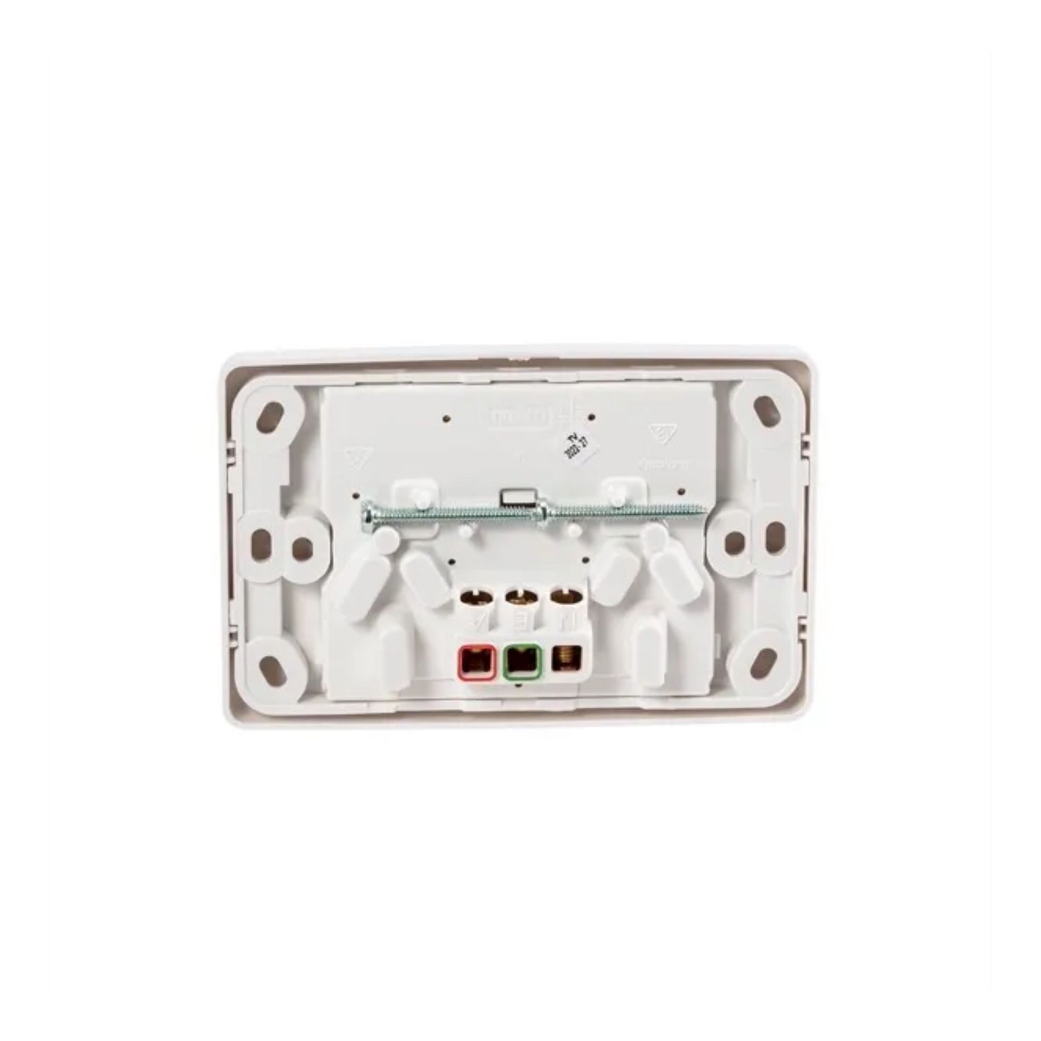 Picture of Twin Switch Socket Outlet, 2000 Series, 250V, 10A, 2 Pole