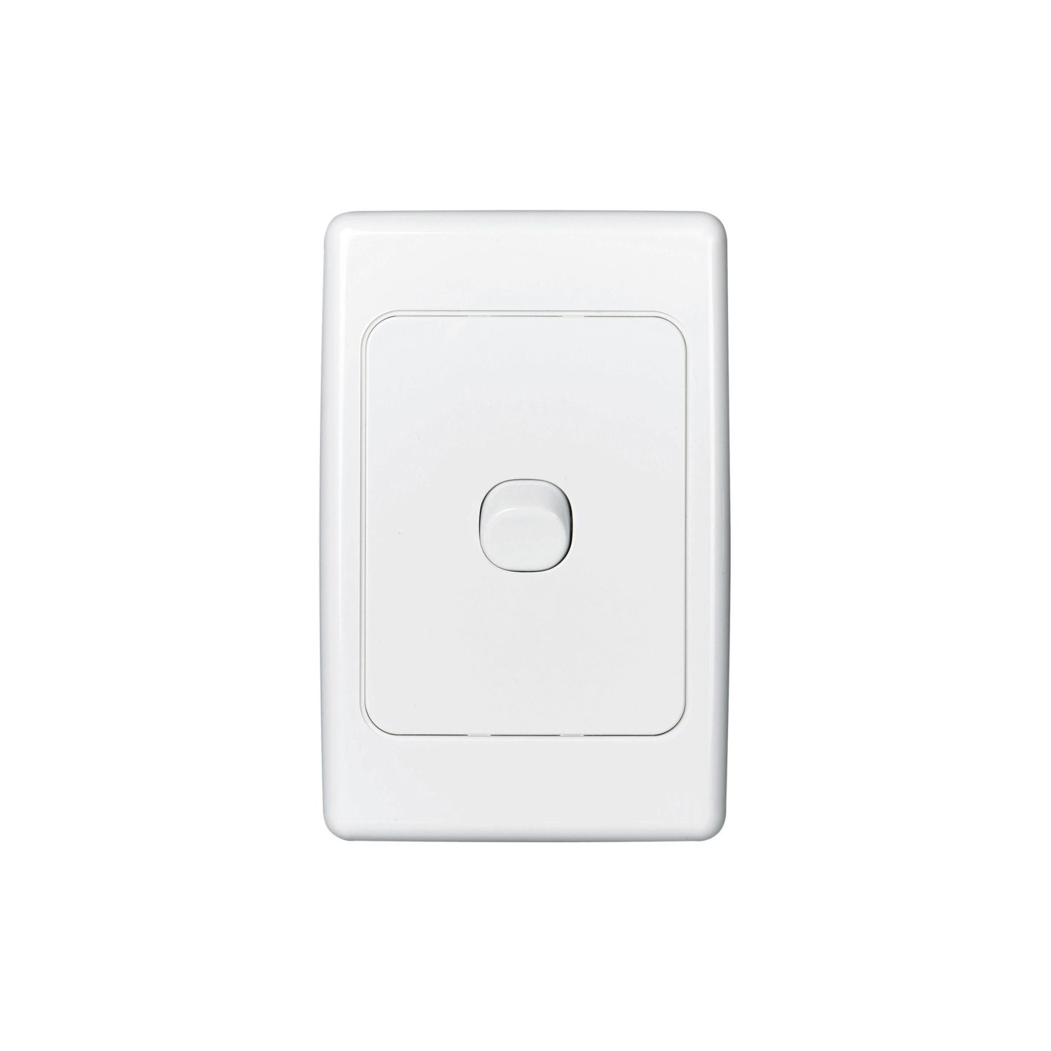 Picture of Flush Switch, 2000 Series, 1 Gang, 250VAC, 10A, Standard, Vertical