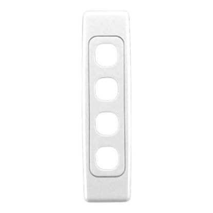 Picture of Flush Surround and Grid Plate, 2000 Series, 4 Gang, Architrave