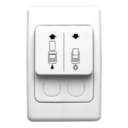 Picture of Room Access Card Operated Switch, 2000 Series, 250VAC, 1 x 16A/2 x 10A, with Neon Indicator
