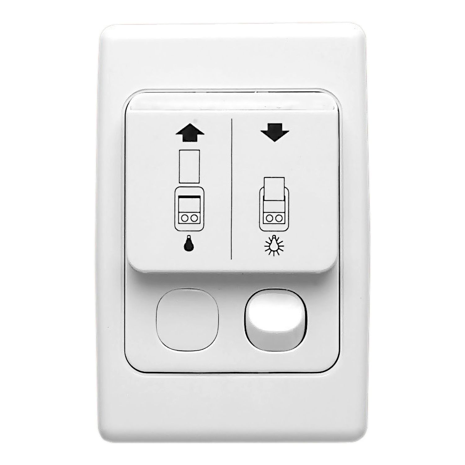 Picture of Room Access Card Operated Switch, 2000 Series, 250VAC, 1 x 16A/2 x 10A, with Neon Indicator