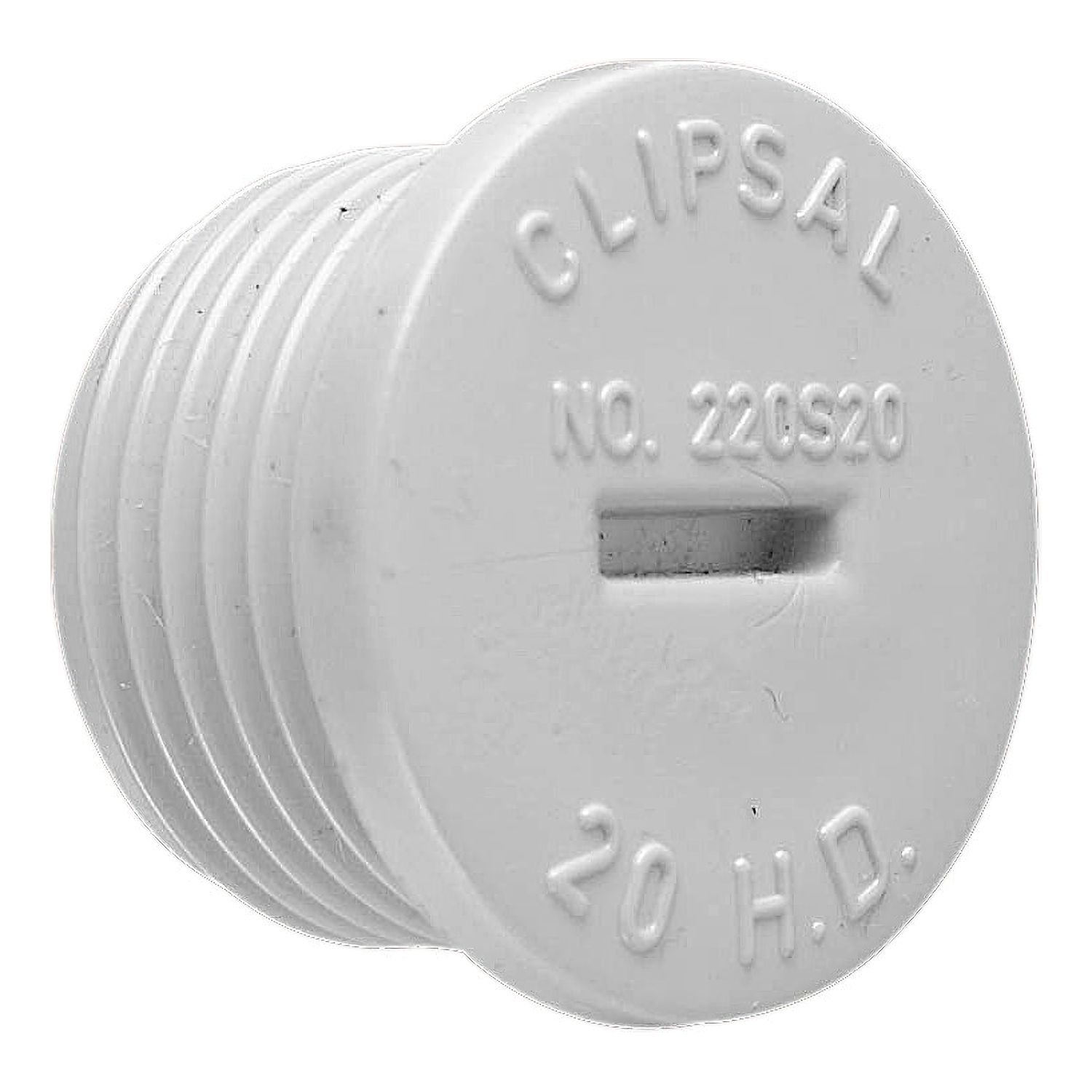 Picture of Conduit Plug, Clipsal - Cable Management, Screwed, PVC, 20mm