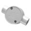 Picture of Junction Box, Clipsal - Cable Management, Standard, 20mm I.D, 2 Way Through Entry