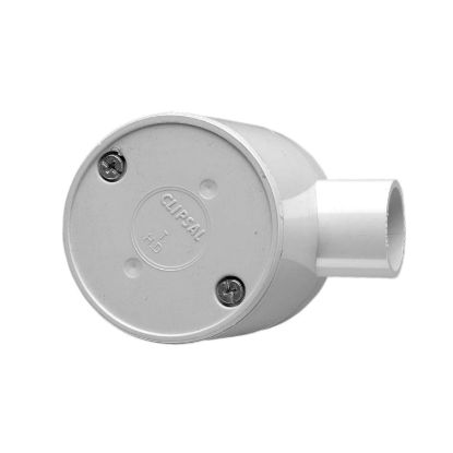 Picture of Junction Box, Clipsal - Cable Management, Standard Deep, 25mm I.D, 1 Way Entry