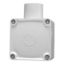 Picture of Junction Box, Clipsal - Cable Management, Square, PVC40mm Entries, 1 Way