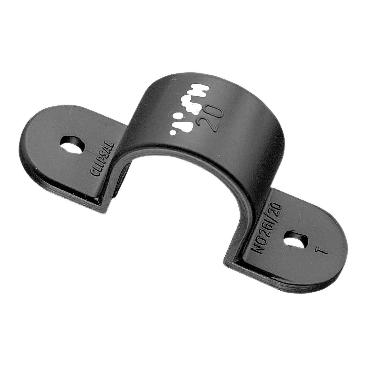 Picture of Saddle and Spacer, Clipsal - Cable Management, PVC, 25mm