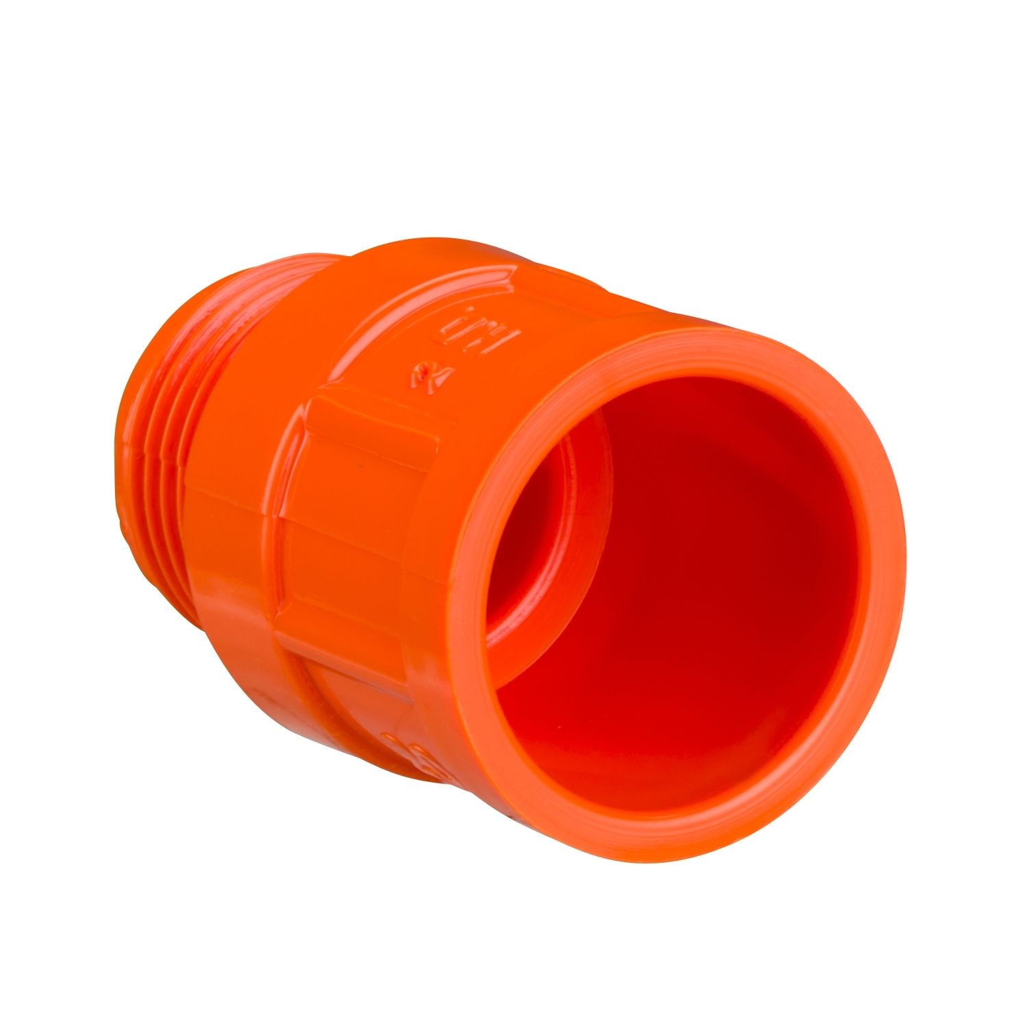 Picture of Adaptor, Clipsal - Cable Management, PVC, Plain to Screwed Conduit, 20mm