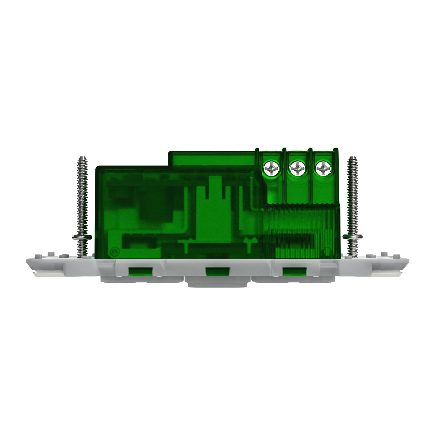 Picture of Connected Smart Socket, Clipsal Iconic, Zigbee Default Mode, Twin Horizontal, 10A, 240V, Grid