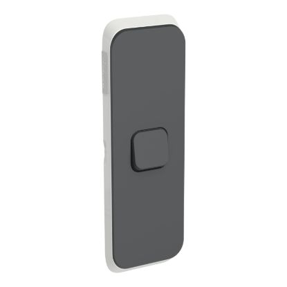 Picture of Switch Plate Skin, Clipsal Iconic, 1 Gang, Vertical Mount, Clip-On