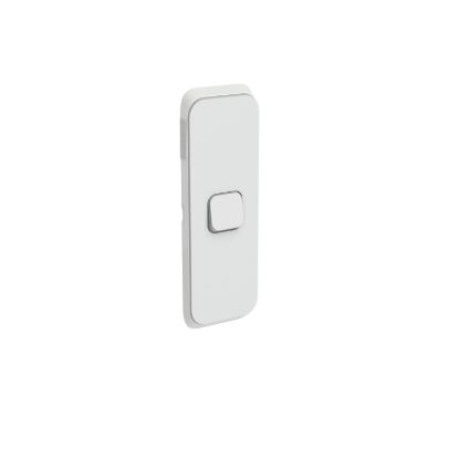 Picture of Switch Plate Skin, Clipsal Iconic, 1 Gang, Vertical Mount, Clip-On
