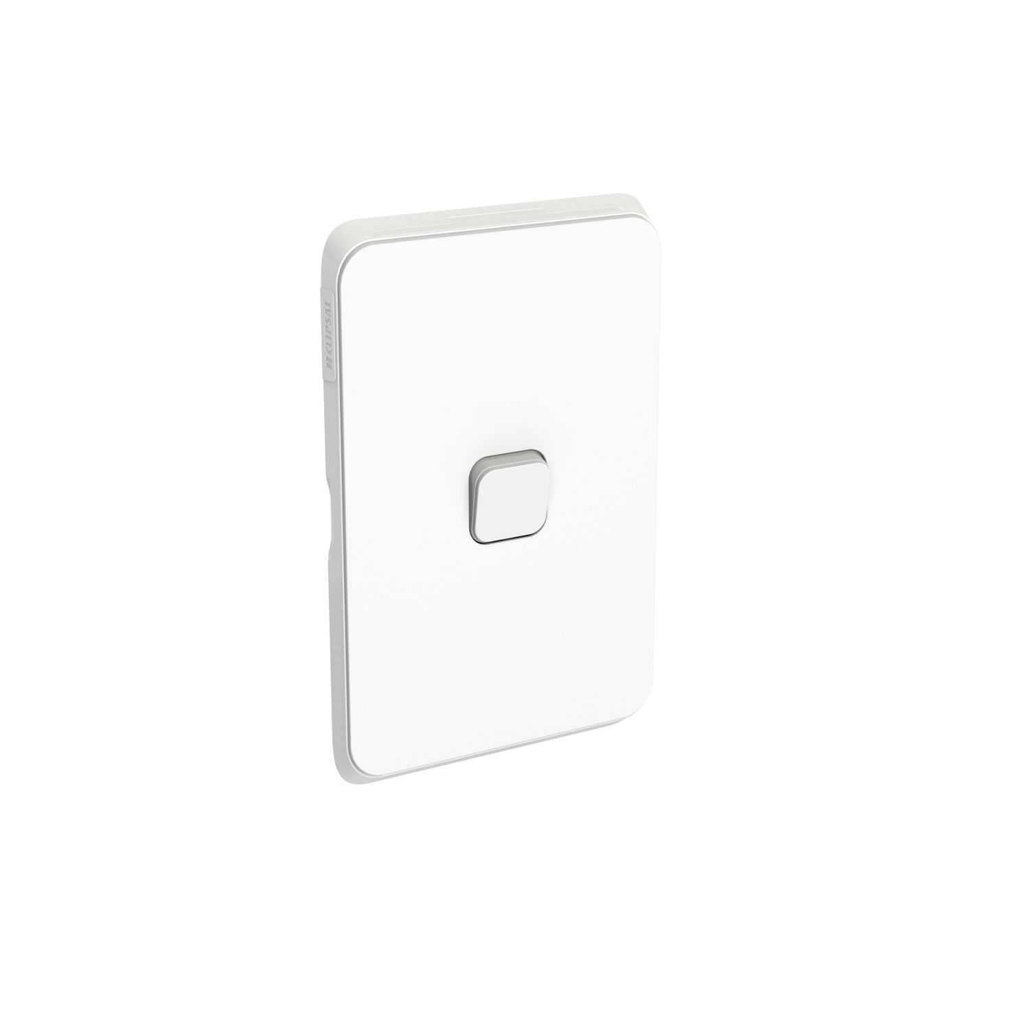 Picture of Switch Plate Skin, Clipsal Iconic, 1 Gang, Horizontal/Vertical Mount, Clip-On