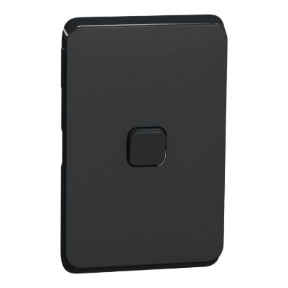 Picture of Switch Plate Skin, Clipsal Iconic, 1 Gang, Horizontal/Vertical Mount, Clip-On