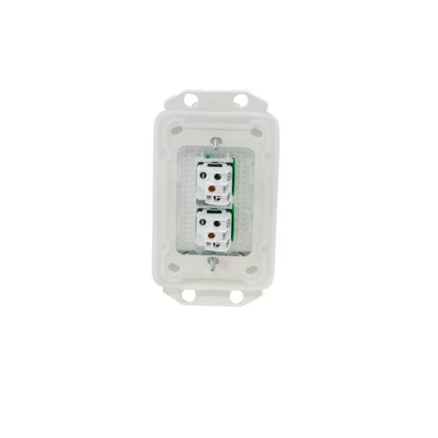 Picture of Switch, Clipsal Iconic, Vertical 2 Gang, 1/2 Way 10AX,230/240V, IP44