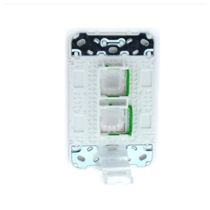 Picture of Gridplate and Skin, Clipsal Iconic, 2 Gang, Vertical/Horizontal