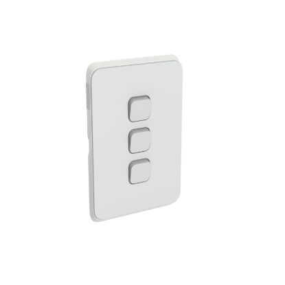 Picture of Switch Plate Skin, Clipsal Iconic, 3 Gang, Horizontal/Vertical Mount