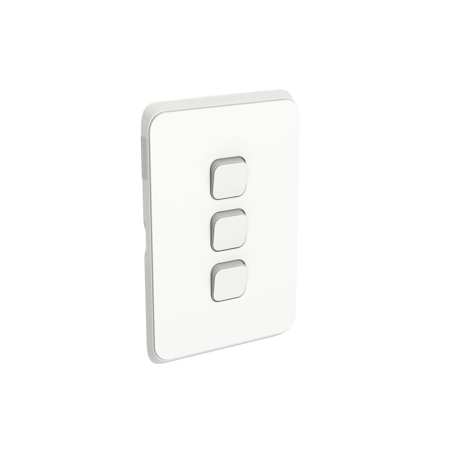 Picture of Switch Plate Skin, Clipsal Iconic, 3 Gang, Horizontal/Vertical Mount