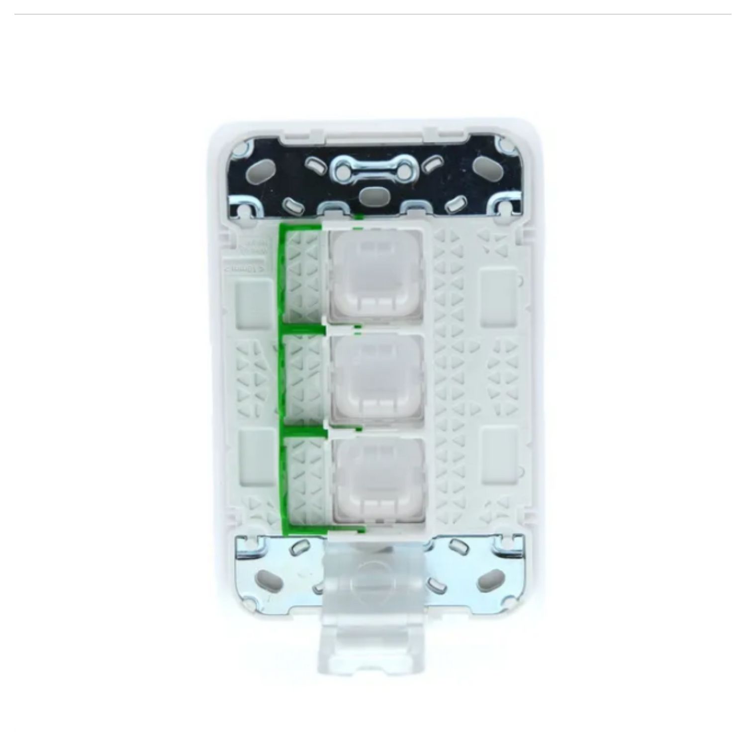 Picture of Gridplate and Skin, Clipsal Iconic, 3 Gang, Vertical/Horizontal