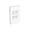 Picture of Switch Plate Skin, Clipsal Iconic, 4 Gang, Horizontal/Vertical Mount