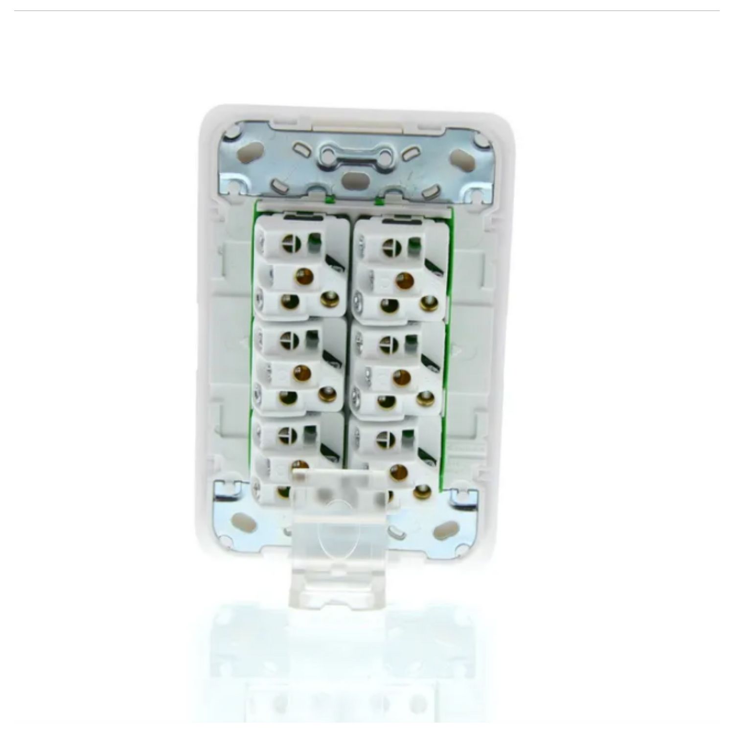 Picture of Flush Switch, Clipsal Iconic, Vertical Mount, 6 Gang, 1-Way/2-Way, 230/240V 10AX