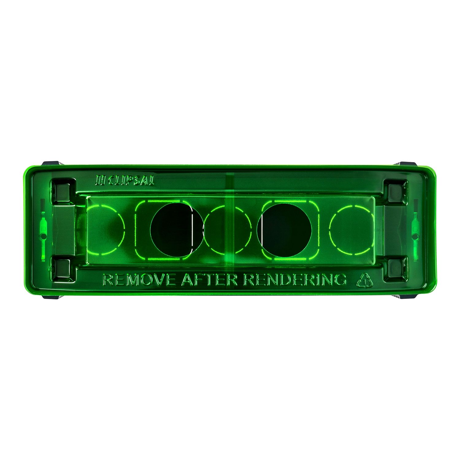 Picture of Quad Socket Plastic Wall Box, Clipsal Iconic