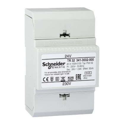 Picture of External Transformer TR32: 32 VA Power Consumption, 0,8 kg