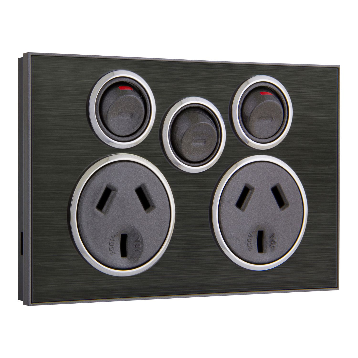 Picture of Socket Outlet 10A Twin with Ex Switch HB