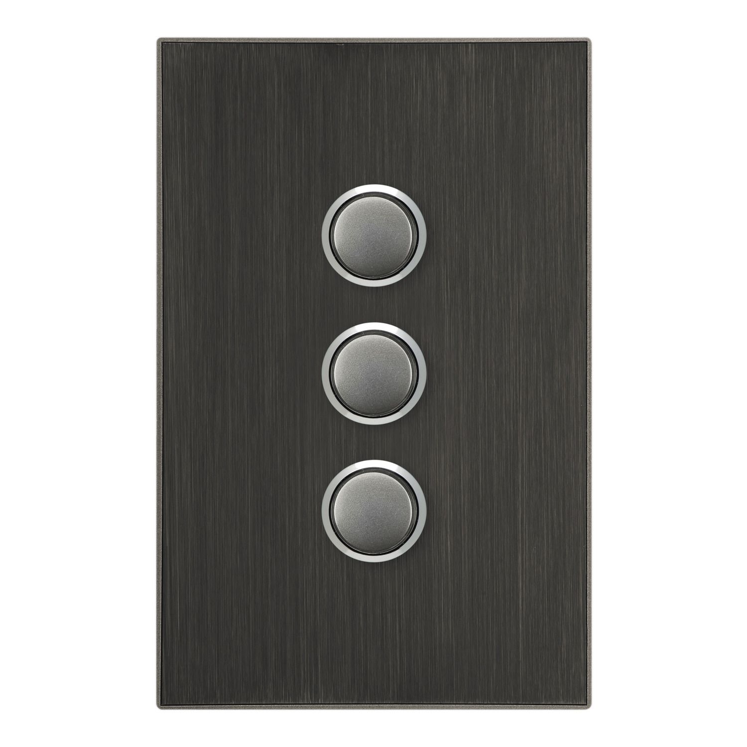 Picture of SWITCH 3GANG PB