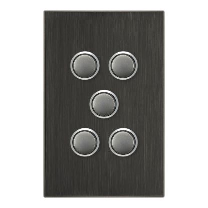 Picture of SWITCH 5GANG PB LED