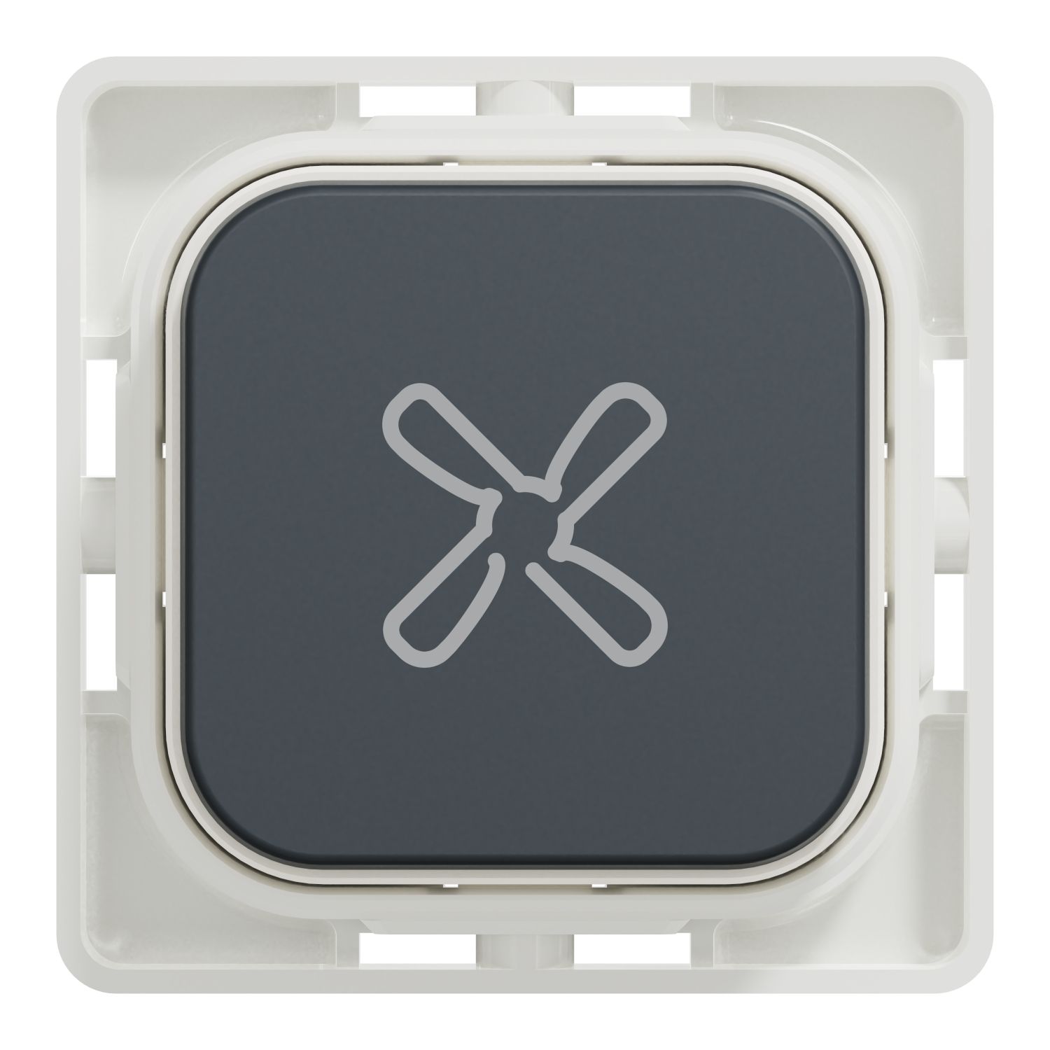 Picture of Push Button Assembly, Clipsal Iconic, Fan