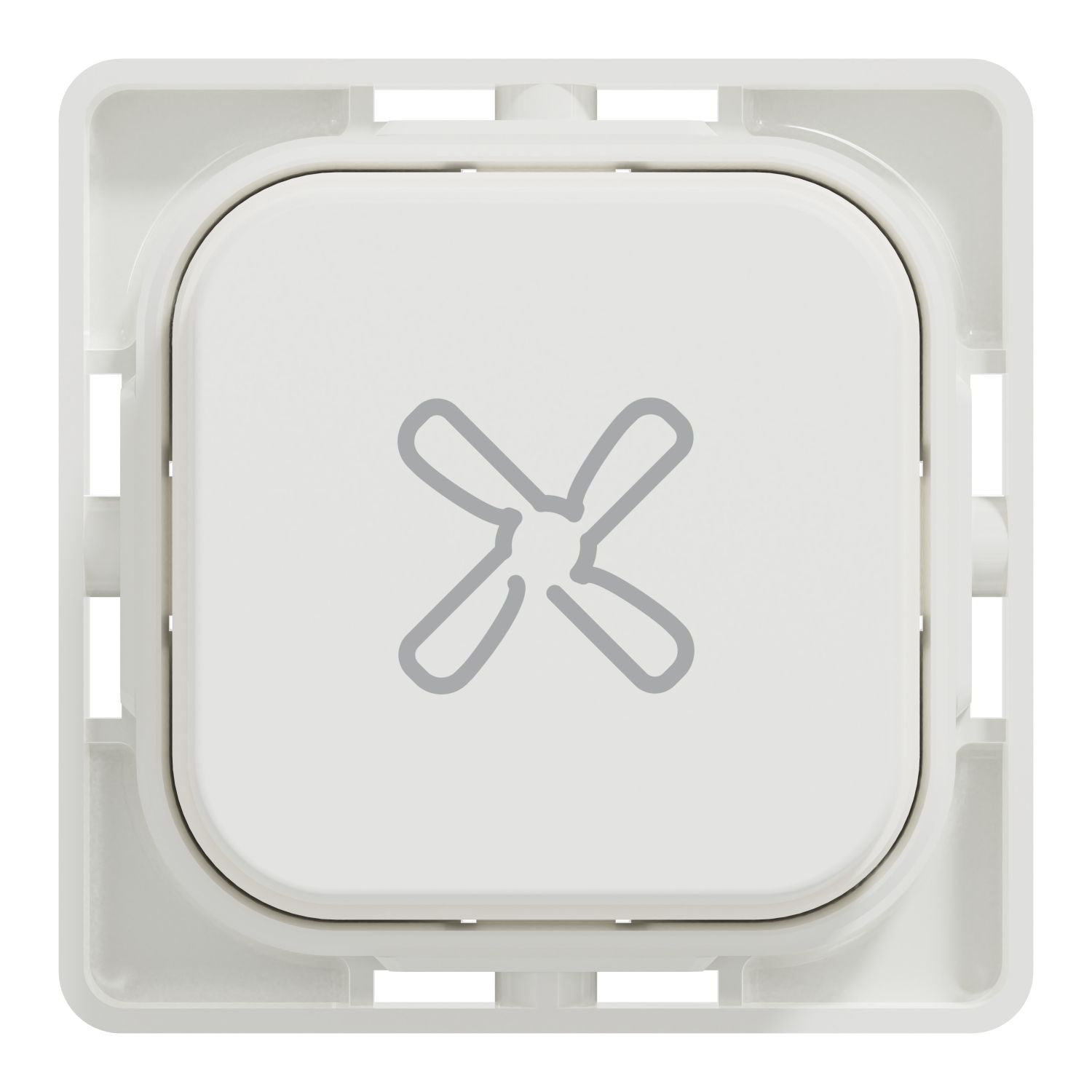 Picture of Push Button Assembly, Clipsal Iconic, Fan