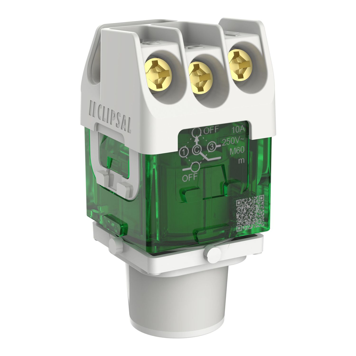 Picture of Rotary Switch Mechanism, Clipsal Iconic, 4-Position: OFF-1-2-3, 250V, 10A
