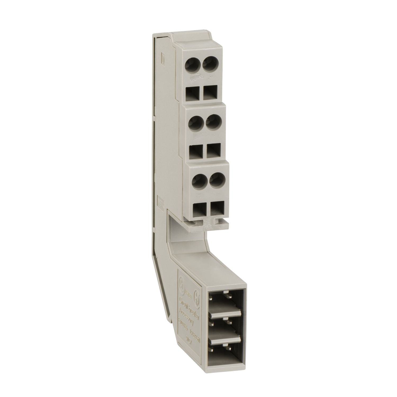 Picture of 6 wires terminal block, MasterPact NT, ComPacT NS630b to NS1600, for drawout devices