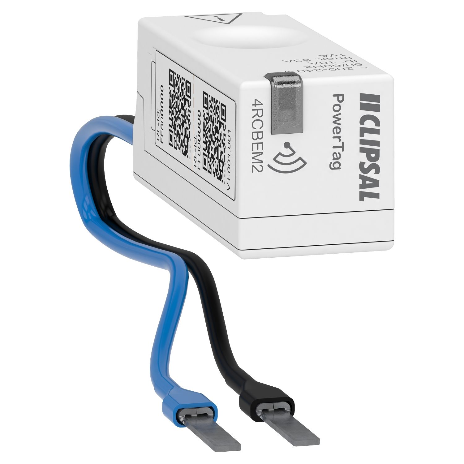 Picture of Energy sensor Wiser Energy Flex 63A 1P+N top and bottom position, PowerTag, 63A 1P+N top and bottom position