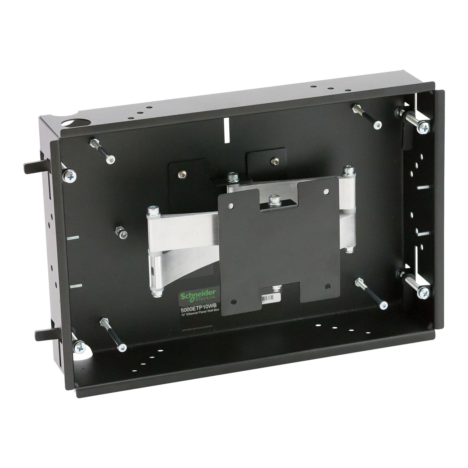 Picture of Flush Mount Wall Box Suits 10” Ethernet Touch Panel, C-Bus Control and Management System, Includes White Fascia.